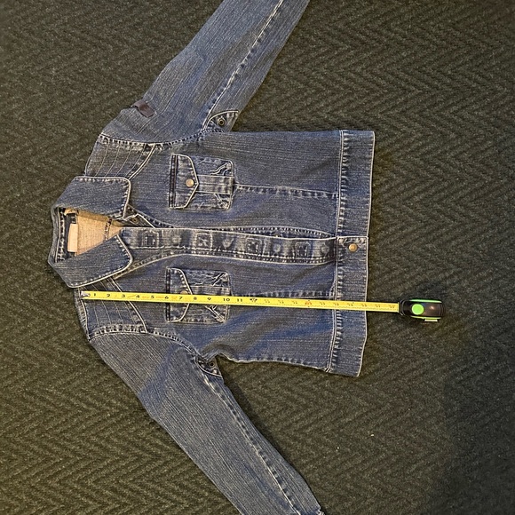 Blue Denim Jean Jacket - Picture 8 of 15